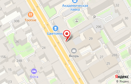 Х-асt в Василеостровском районе на карте