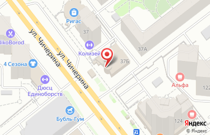 Торгово-сервисная фирма Всёдлясотовых на Чичерина на карте