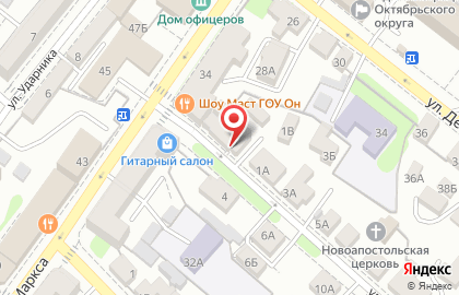 Арт-центр Палитра на улице Бабушкина на карте