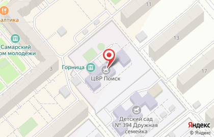 Детский театр Коломбина в Октябрьском районе на карте