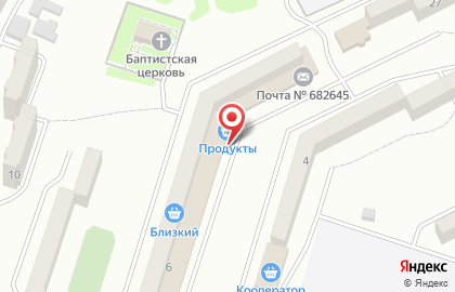 Магазин Солнышко на Октябрьском проспекте на карте