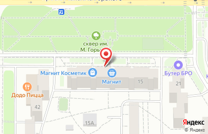 Массажный кабинет на проспекте Максима Горького на карте