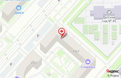 Адвокатский кабинет на Ростовской улице на карте