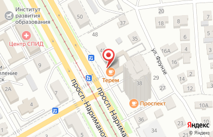 Паутина в Ленинском районе на карте