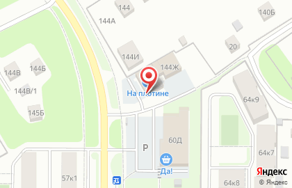 Магазин сантехники Маркер на плотине на карте