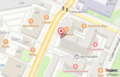 Нотариус Реунова И.Н. на Кольцовской улице на карте