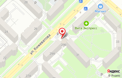 Киоск фастфудной продукции в Первомайском районе на карте