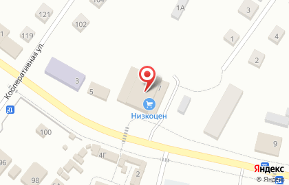 Фирменная розничная сеть магазинов Тюкалиночка на Октябрьской улице на карте