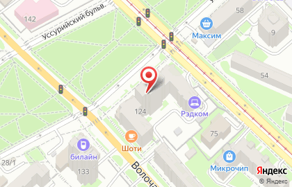 Студия аренды авто премиум класса 3Джи Студио на Волочаевской улице на карте