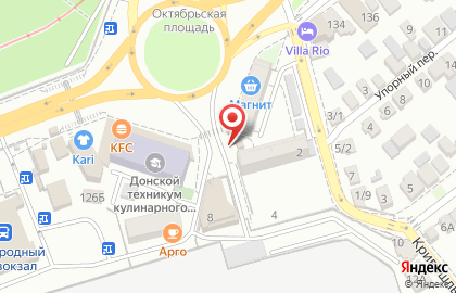 Киоск фастфудной продукции на проспекте Шолохова на карте