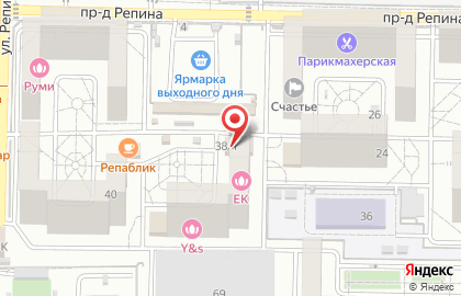 ООО КБ Кубань Кредит в Прикубанском округе на карте