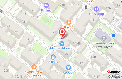 Магазин инструментов 220 Вольт в Петроградском районе на карте