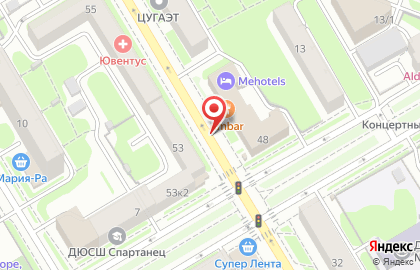 Кенгуру на улице Ленина на карте
