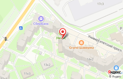 Ателье по пошиву и ремонту одежды Мария в Петродворцовом районе на карте