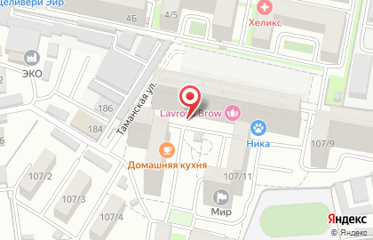 Ателье по пошиву и ремонту одежды Гламур на Ставропольской улице на карте