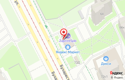 Компания помощи автомобилистам 24OpenCars на Бухарестской улице на карте