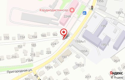 Шиномонтажная мастерская Интервин на карте
