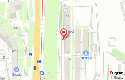 Супермаркет Али-Восток-Транс на Тихоокеанской улице на карте