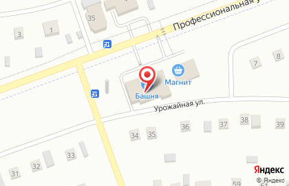 Магазин Вобла на Урожайной улице на карте