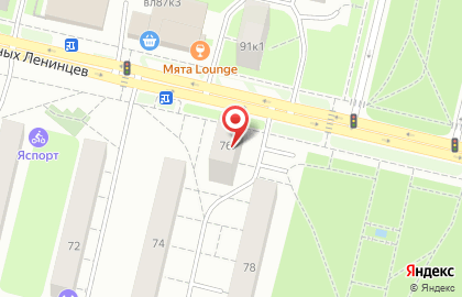 Kraftway на улице Юных Ленинцев на карте