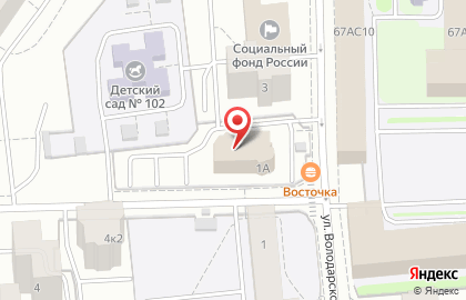 Строительная компания ЯрСНиП на улице Володарского на карте