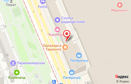 Дом быта Феникс на Шарикоподшипниковской улице на карте