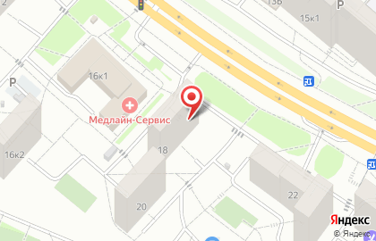 Магазин строительных товаров на карте