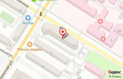 Магазин униформы на улице Ленина на карте