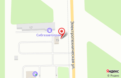 Шиномонтажная мастерская на Электротехнической улице на карте