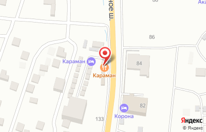 Ресторан Караман в Кировском районе на карте