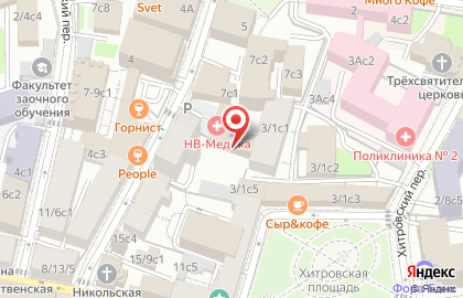 Медицинский центр НВ-МЕДИКА на карте