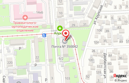 Почта Банк в Краснодаре на карте