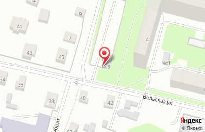 Автостоянка в Архангельске на карте