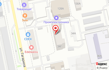 Вакансия в Екатеринбурге на карте