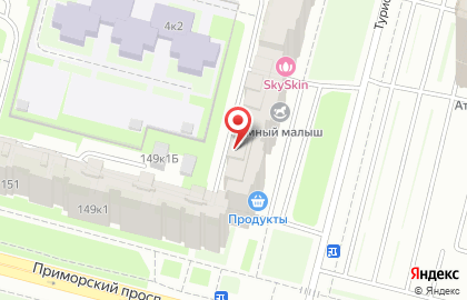 Центр аренды и проката электросамокатов Chilli Wheel на Туристской улице на карте