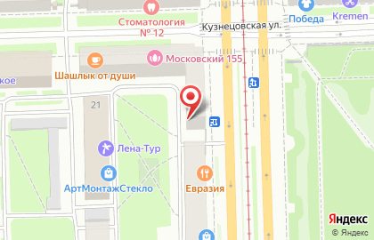 Зоомагазин PetShop.ru на Московском проспекте на карте