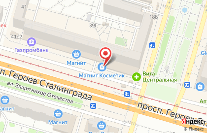 Магазин косметики и бытовой химии Рубль Бум в Красноармейском районе на карте