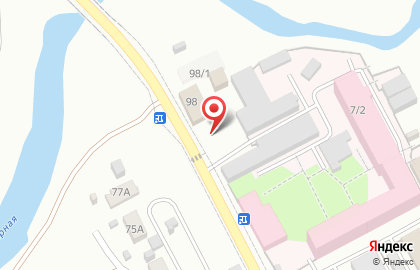 Строительный рынок Северный в Кургане на карте