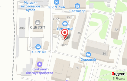 Менделеев на улице Советской Армии на карте