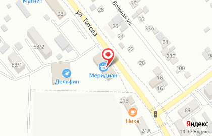 Центр мобильной электроники Цифроград на улице Титова на карте