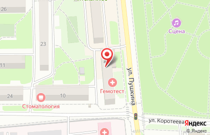 Зоомагазин Четыре лапы, а главное хвост! на улице Пушкина на карте