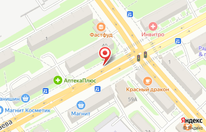 Щиты 3х6 от Север на улице Николаева на карте