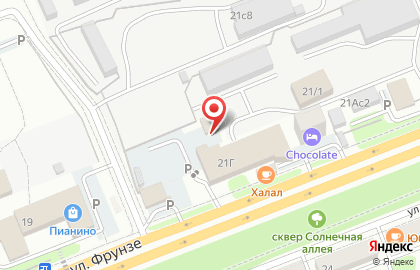 Автомойка во Владивостоке на карте