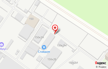 Торговая компания Славдом на Пискарёвском проспекте на карте