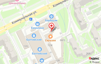 Продуктовый магазин Ворта на Балтийской улице на карте
