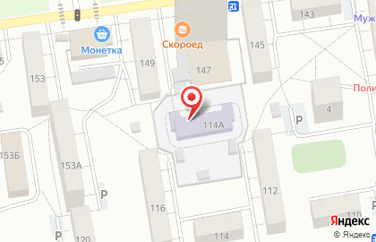 Детский сад №449 на улице Фурманова на карте