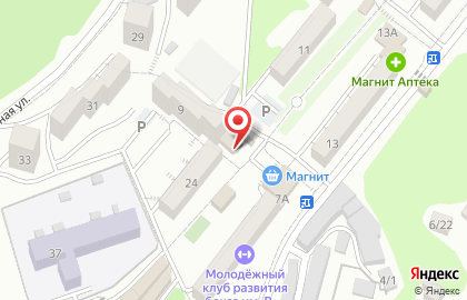 Мини-маркет на Лесной на карте