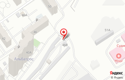 Автостоянка на Владимирской, 46в на карте