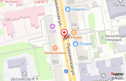 Компас18 на Пушкинской улице на карте