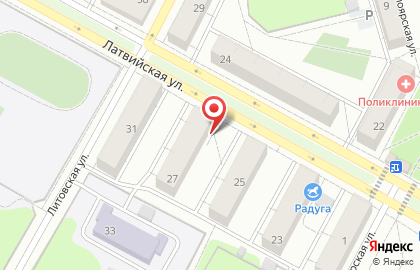 Страховая компания СберСтрахование в Октябрьском районе на карте